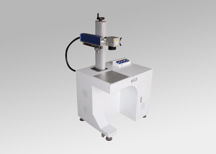 Desktop 20W 30W 50W Fiber Laser Marking Machine for QR CODE Printing and LOGO Marking