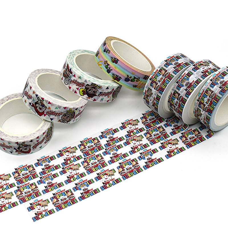 Wholesale Custom Printed Masking Washi Paper Adhesive Tape Manufacturer