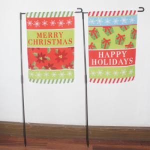 Quality Christmas Yard Flag Merry christmas and Happy Holiday wholesale