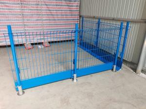 Quality Blue Q195 Steel Edge Safety Fence Powder Coated wholesale