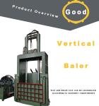 Vertical Scrap Baler Used For Plastic Waste Paper Baling Cans Baling Light Metal