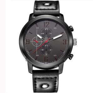 Quality Big Size Alloy Wrist Watch ,Stainless steel caseback Multifunction Wrist Watch for Men , Business Men Wrist Watch wholesale