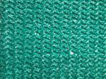Agricultural Sun Shade Net / Greenhouse Shade Netting , Green And Dark Green