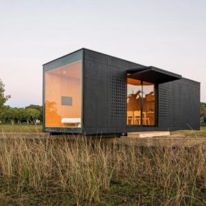 Quality Corrosion Resistant Steel Expandable Container House Foldable Container Homes Prefabricated wholesale