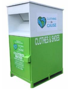 Quality Shoe Donation 1700mm Tall Recycling Storage Bin Oem wholesale