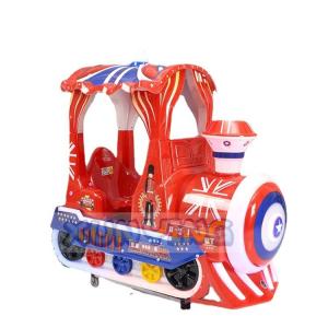 Quality Coin Operated Kiddie Train Ride Arcade Machine For Amusement Park 110V 220V 230V wholesale