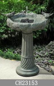 Quality Outdoor H70CM Polyresin Led Light Water Fountain wholesale
