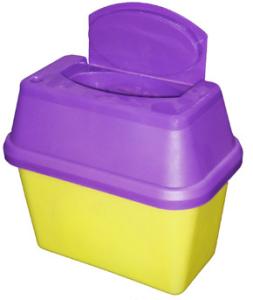 Quality Medical Sharps Container Syringe needle container box T2 wholesale