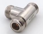 Nickel Plated RF Coaxial Connectors RF DC 6GHz N Type Coaxial Cable T Connector