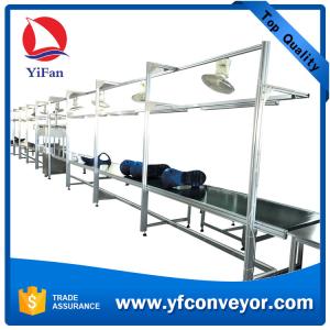 Quality Manufacturer Supply Aluminium Smooth PVC Belt Conveyor Price wholesale