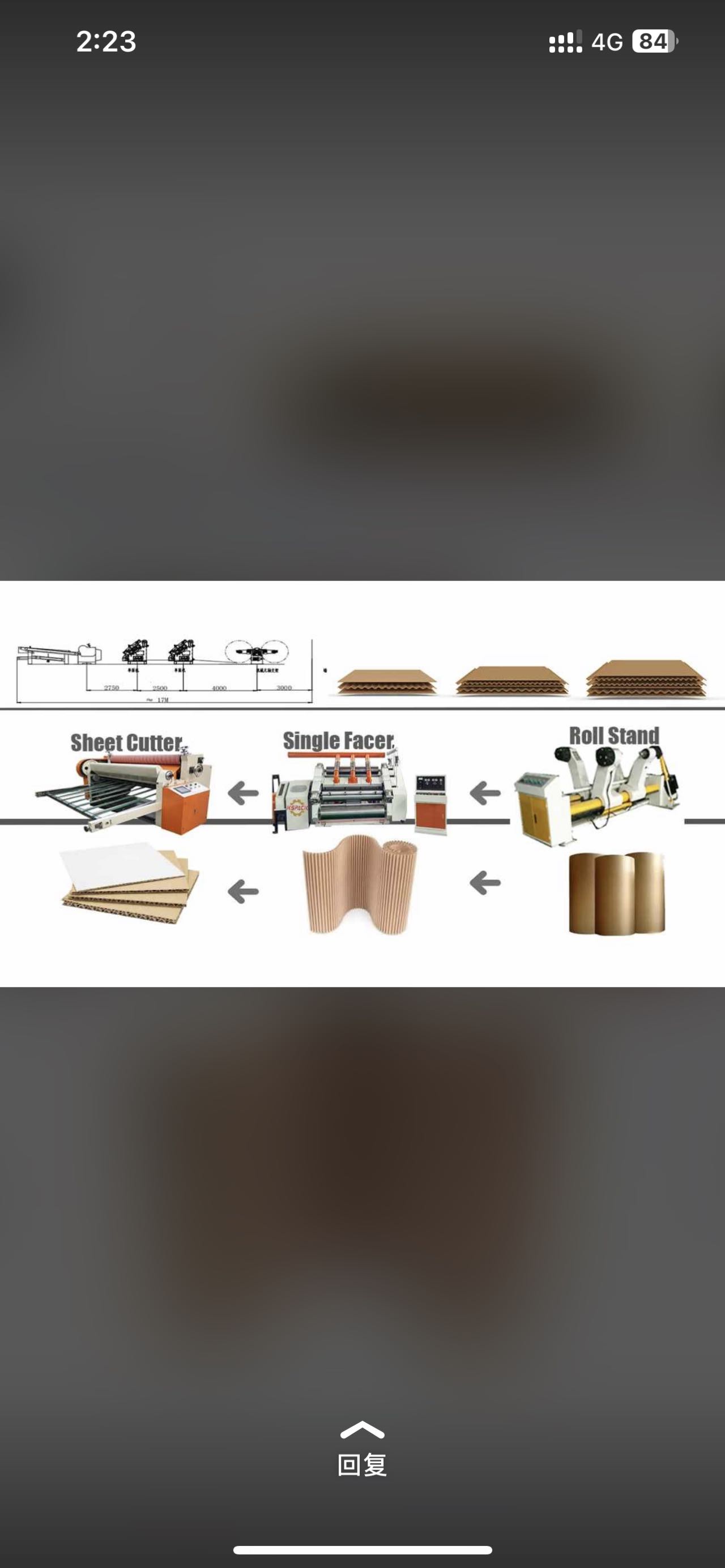 Automatic Corrugated Carton Paper Board Production Line Single Facer Machine