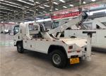 Min. Speed of steel cable 4.5m/min Road Wrecker Truck 1 Year Warranty 4x2 drive