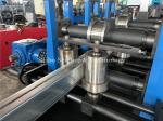 P Type Tube Welding Roll Forming Machine With Fly Saw Track Cutting