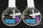 Running Marathon Riding Sports Metal Zinc Alloy Metal Award Medals Both 3D Side