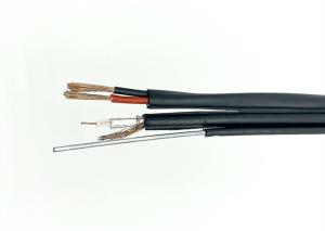 Quality Outdoor UV PE Jacket Siamese Coax Cable PK-75-2-13 2x24x0.2mm CCA Power Wire wholesale