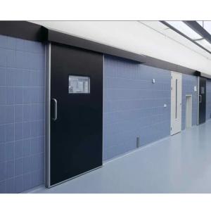 Quality SUS304 ICU Hospital Sliding Door Stainless Steel Clean Room Door Single Swing wholesale