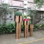 Customizable garden pillar leizisure flower pots unique planters