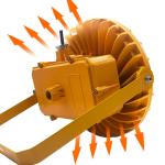 80Ra 240W Explosion Proof High Bay Light Fixture Parapet Mounted