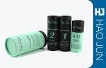 Cylinder Cosmetic Paper Boxes Matt Lamination For Skin Care , Color Customized