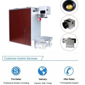 Quality FDA 0.01mm Portable 20w Fiber Laser Marking Machine wholesale
