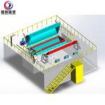 Multifunctional Rotational Molding Machine 0-50mm Mould Thickness
