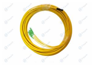 Quality 9/125μM Fiber Optic Pigtail Single Mode Fanout 6 Cores SC/APC UPC Polishing Type wholesale