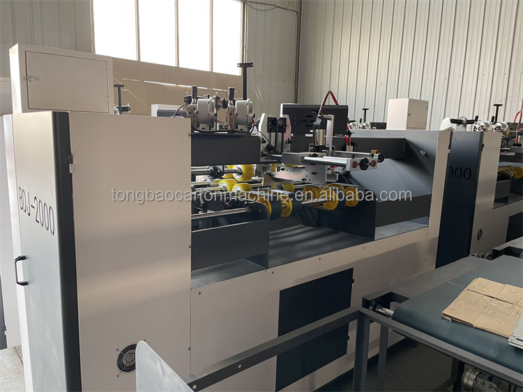 Semi-Automatic Stitcher for Corrugated Paper Double Servo Cardboard Nail Box Stapling