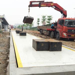 Quality 80 Tons Computerized Weighbridge Industrial Truck Scales wholesale