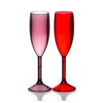Mumm Branded Wine Accessories Coloured Acrylic Polycarbonate Champagne Flutes
