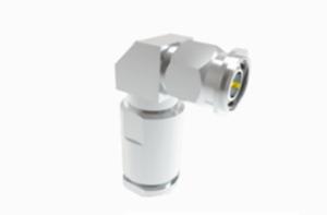 Quality Stainless Steel TNC Type Male Right Angle RF Coaxial Connector wholesale