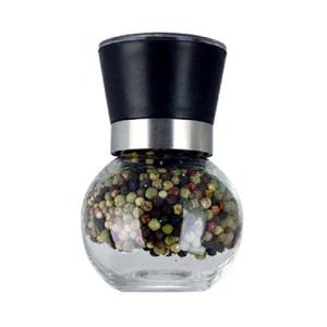 Quality Pepper Spice Manual 124mm 213g 100ml Glass Grinder Bottle wholesale
