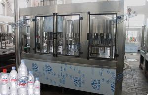 Quality Aseptic Round Bottle Drinking Water Filling Plant , Liquid Filler Equipment wholesale