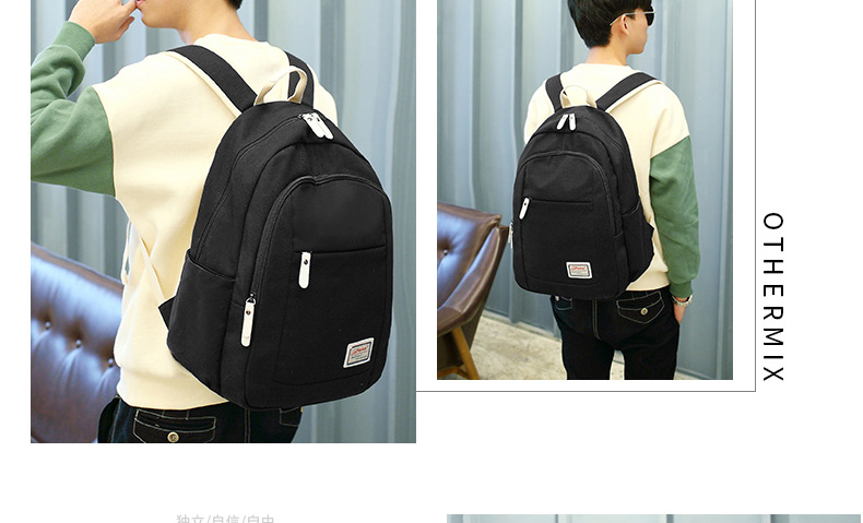 Wholesale canvas Backpack Business Casual Backpack Student Bags