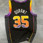 Orange Black NBA Team Jerseys 35 Fabric Basketball Jersey