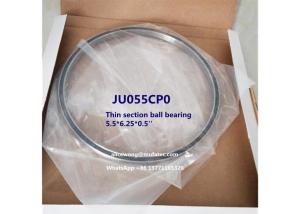 Quality JU055CP0 JU055 excavator bearing thin section angular contact ball bearing 5.5x6.25x0.5'' wholesale