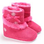 New arrived Cotton fabric winter snow 0-2 years Outdoor baby boots booties