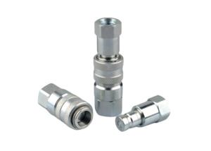 Quality Hydraulic Quick Connect Couplings Flush Face Popet Valves Pd Closed Type wholesale