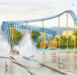 16 Persons Theme Park Roller Coaster Rides Kids Fun Fair Games Color Customized