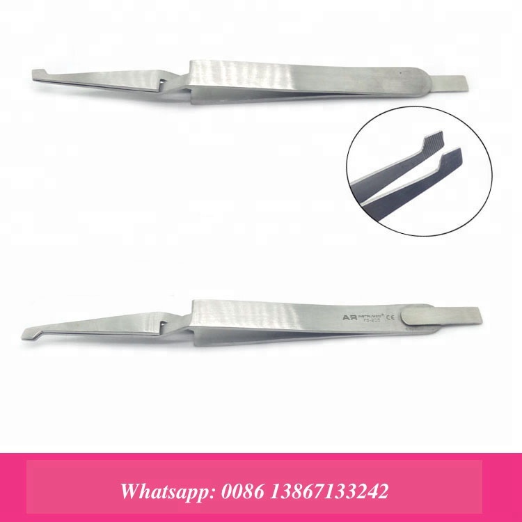 Easy Access Metal Orthodontic Buccal Tube Tweezer For Bracket Holders