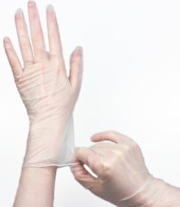 Quality Transparent Non Slip Dental Disposable Vinyl Hand Gloves wholesale
