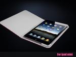 Ipad mini geometry pu leather case