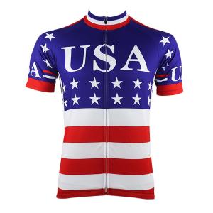 Quality Quick Dry Customized 140 GSM Cycling Sports Jersey wholesale