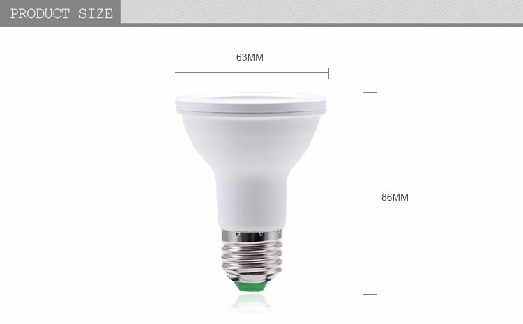 100ml/w 8W par38 LED par light wholesale