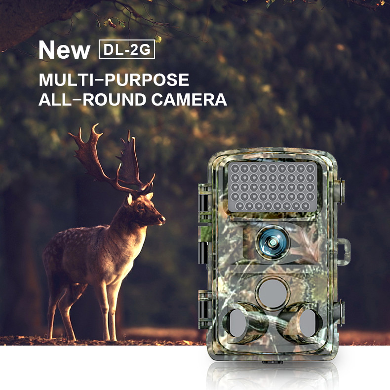 16mp 1080p Hunting Game Camera P65 Waterproof 100ft Trail Night Vision Infrared
