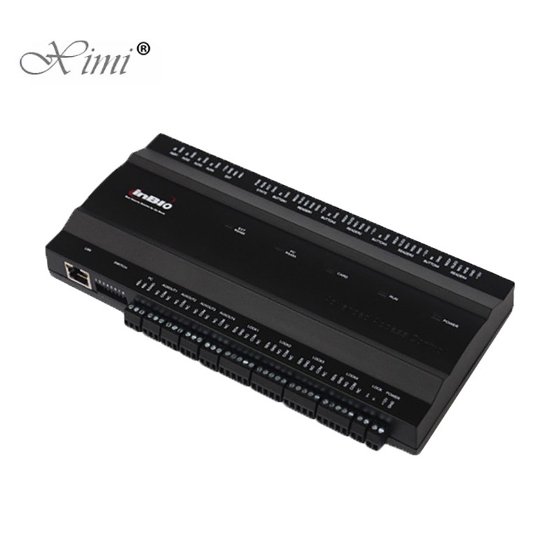 TCP/IP 4 Doors Access Control Panel ZK Original Linux System Inbio460 Fingerprint Door Access Control Board