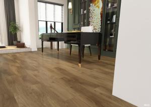 Quality Office Wood Grain EIR SPC Flooring 8mm Anti Skid 1220mmx230mm wholesale