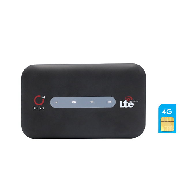 OLAX MT20 4g Bonding Router Lte Wireless Routers Wifi Modem With Battery 2100mAh