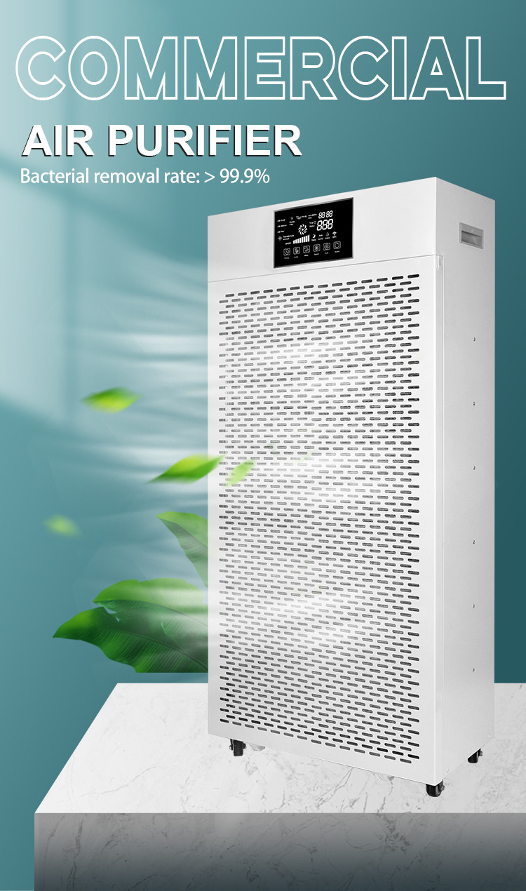 Galvanized Sheet 260W H13 HEPA Filter Air Purifier