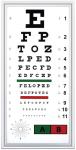 60*30cm Eye Care Ophthalmic Led 3m Visual Acuity Chart