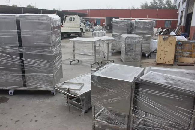 Sturdy / Durable Medium Size Dog Crate , Stainless Steel Pet Cages For Veterinary Clinic
